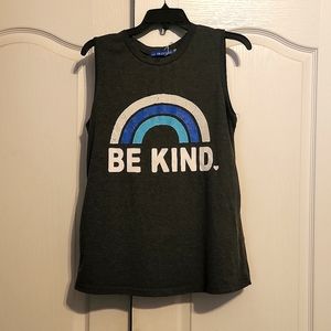 Sleevless T-shirt "Be Kind"